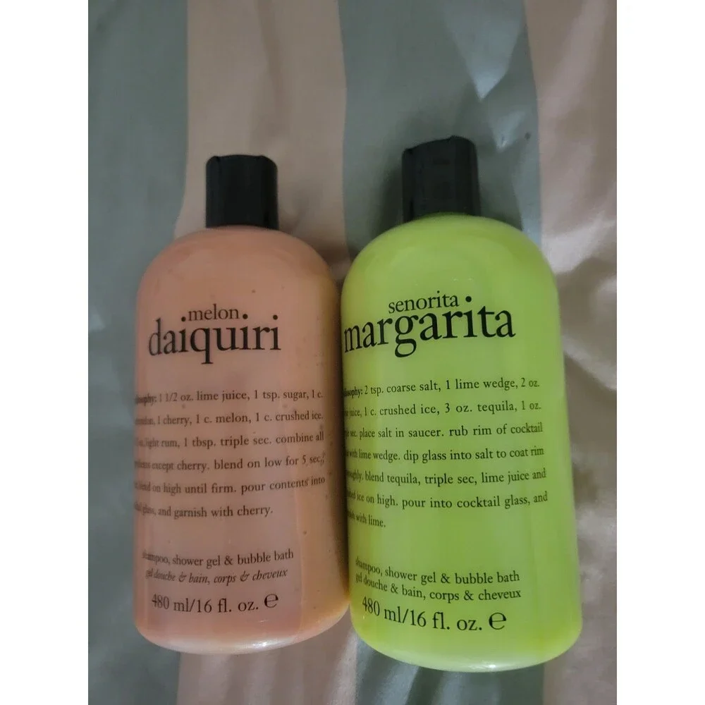 Philosophy Melon Daiquiri & Senorita Margarita 16oz NEW